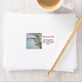 San Francisco Wir haben das Label verschoben Adressaufkleber (Insitu)