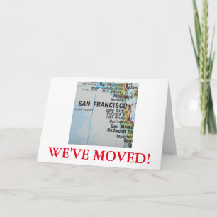 San Francisco Wir haben die Ankündigung der Adress