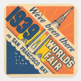 San Francisco World's Fair Sticker
