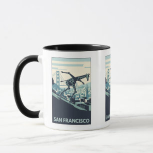San Francisco WPA-Kunst-Tasse Tasse