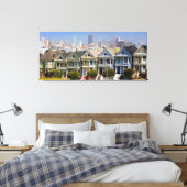 San Franciscos berühmte bemalte Ladys Leinwanddruck (Insitu (Schlafzimmer))