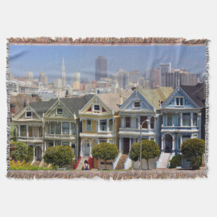 San Franciscos berühmte Painted Ladies Decke