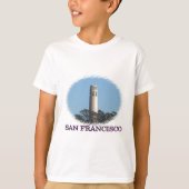 San Franciscos Coit Tower T-Shirt (Vorderseite)