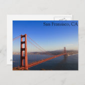 San Fransisco, CA Postkarte (Vorne/Hinten)