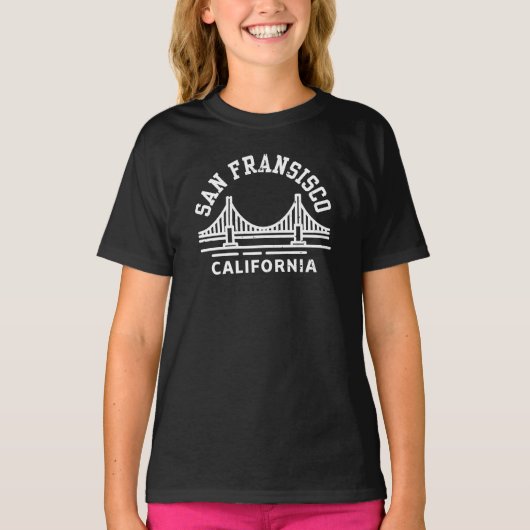 San Fransisco Kalifornien T-Shirt (Vorderseite)
