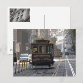 San Fransisco Postkarte (Vorne/Hinten)