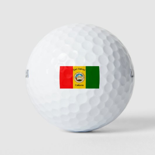 San Gabriel California Golfball (Vorderseite)
