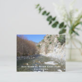 San Gabriel River East Fork Postcard! Postkarte (Stehend Vorderseite)