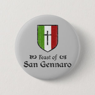 San Gennaro-Fest-Festivalknopf Button