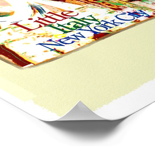 San Gennaro Poster (Ecke)