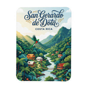 San Gerardo de Dota Costa Rica Magnet