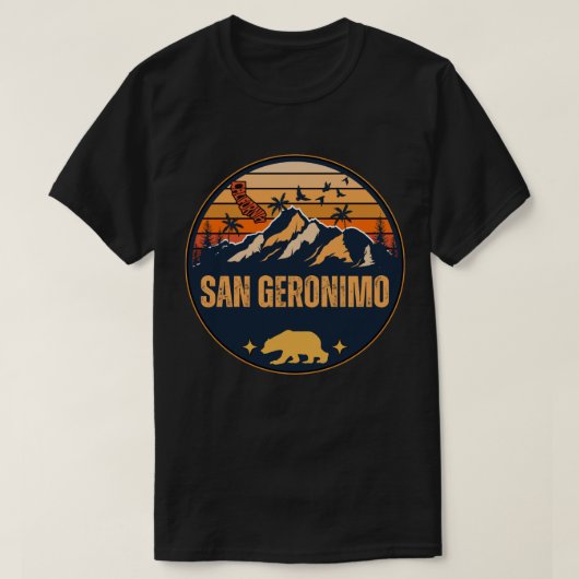 San Geronimo, Kalifornien T-Shirt (Design vorne)
