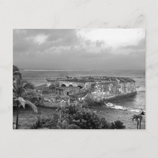 San Geronimo, San Juan, PR Postkarte (Vorderseite)