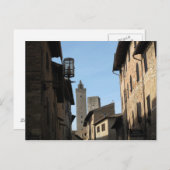 San Gimignano Postkarte (Vorne/Hinten)