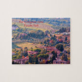 San Gimignano Siena Toskana Italien Puzzle (Horizontal)