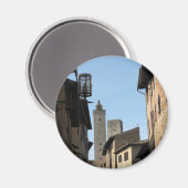 San Gimignano Toskana Italien Magnet (Vorderseite/Rückseite)