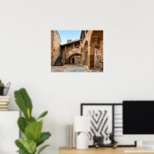 San Gimignano, Toskana, Italien Poster (Heimbüro)