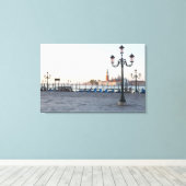 San Giorgio Maggiore, Aussicht von Riva degli 2 Leinwanddruck (Insitu (Holzboden))