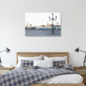 San Giorgio Maggiore, Aussicht von Riva degli 2 Leinwanddruck (Insitu (Schlafzimmer))