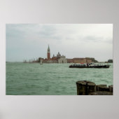 San Giorgio Maggiore Church & Venetian Lagoon Poster (Vorne)