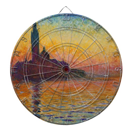 San Giorgio Maggiore in der Abenddämmerung (von Cl Dartscheibe (vorne)
