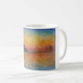San Giorgio Maggiore in der Abenddämmerung (von Cl Kaffeetasse (VorderseiteRechts)