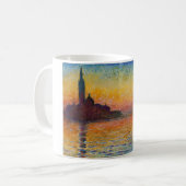 San Giorgio Maggiore in der Abenddämmerung (von Cl Kaffeetasse (Vorderseite Links)