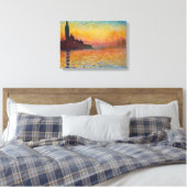 San Giorgio Maggiore in der Abenddämmerung (von Cl Leinwanddruck (Insitu (Schlafzimmer))