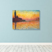 San Giorgio Maggiore in der Abenddämmerung (von Cl Leinwanddruck (Insitu (Holzboden))
