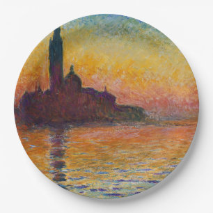 San Giorgio Maggiore in der Abenddämmerung (von Cl Pappteller