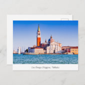 San Giorgio Maggiore, Palladio Postkarte (Vorne/Hinten)