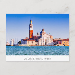 San Giorgio Maggiore, Palladio Postkarte