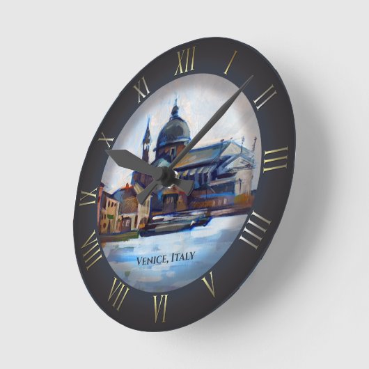 San Giorgio Maggiore - Venedig (IT) Runde Wanduhr (Winkel)