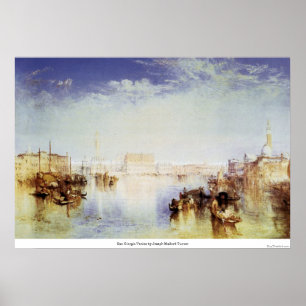 San Giorgio Venedig durch Joseph Mallord Turner Poster