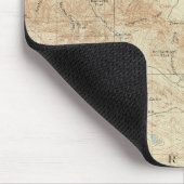San Gorgonio Quadrangat mit San Andreas Rift Mousepad (Ecke)