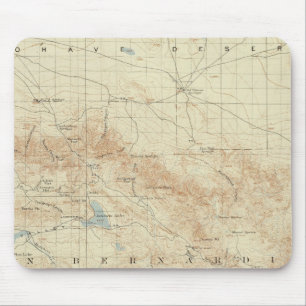 San Gorgonio Quadrangat mit San Andreas Rift Mousepad