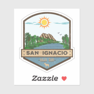 San Ignacio Baja California Sur Mexiko Aufkleber