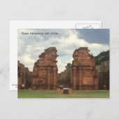 San Ignacio de Mini Postkarte (Vorne/Hinten)