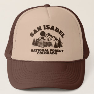 San Isabel National Forest Colorado Truckerkappe