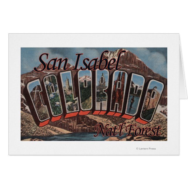 San Isabel Nat'l Forest, Colorado (Vorderseite (Horizontal))