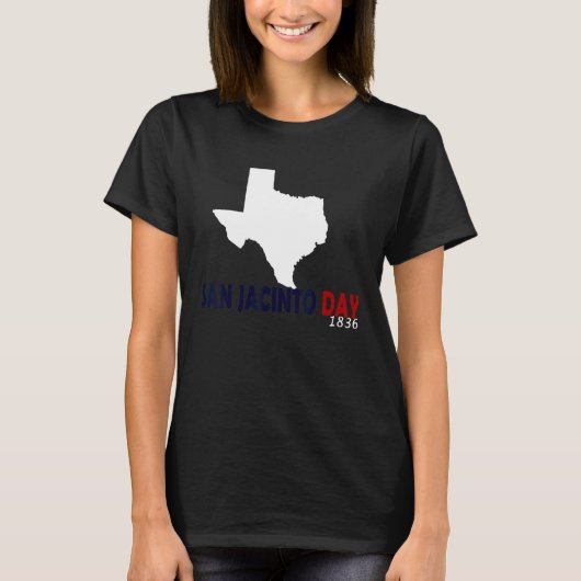 San Jacinto Day Texas Independence Day T-Shirt (Vorderseite)