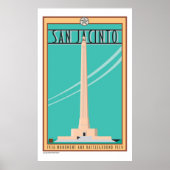 San Jacinto Monument-Poster Poster (Vorne)