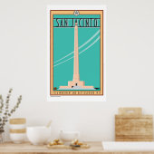 San Jacinto Monument-Poster Poster (Küche)