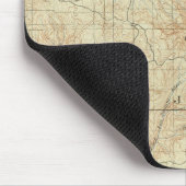 San-Jacinto-Quadrangat mit San-Andreas-Rift Mousepad (Ecke)