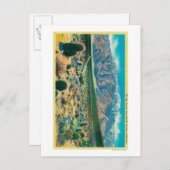 San Jacinto vom Teufelsgarten Postkarte (Vorne/Hinten)