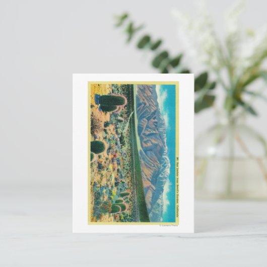 San Jacinto vom Teufelsgarten Postkarte (Stehend Vorderseite)