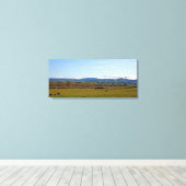 San Joaquin Valley Panorama Leinwanddruck (Insitu (Holzboden))