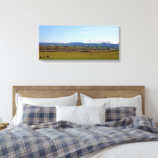 San Joaquin Valley Panorama Leinwanddruck (Insitu (Schlafzimmer))