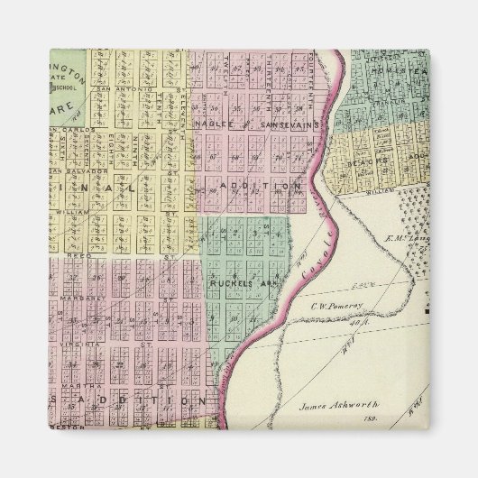 San Jose 3. Magnet (Vorne)