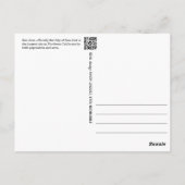 San José, Besuch Kalifornien... Postkarte (Rückseite)